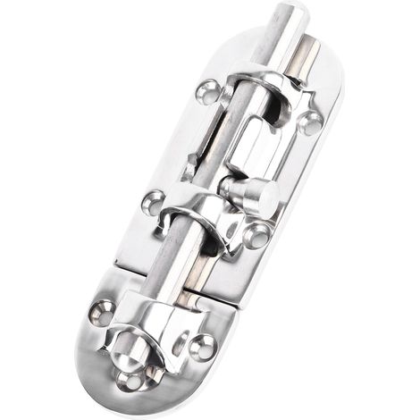 Loquet Coulissant en Acier Inoxydable 316 110x38mm Polissage Électrolytique de Précision Verrou Glissant (1/5)