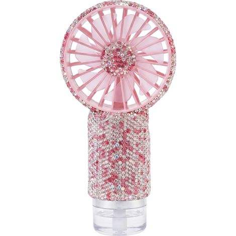 Ventilateur personnel en strass - Brumisateur rechargeable avec (1/5)
