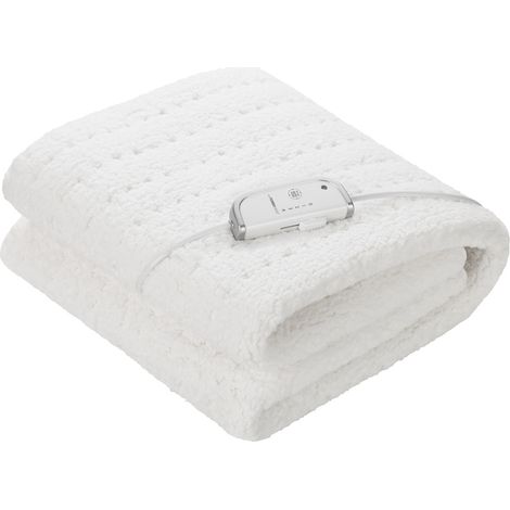 Surmatelas chauffant extra moelleux en polaire - MEDISANA - HU 672 - Chauffe-lit - 4 reglages - 3 minuteries - Lavable (1/4)