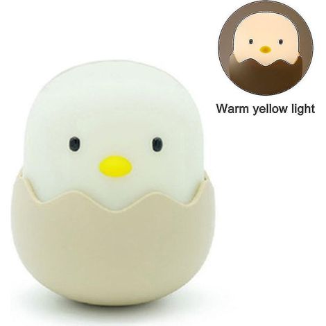 Lampe de chevet poussin mignon pour chambre d'enfant (1/3)
