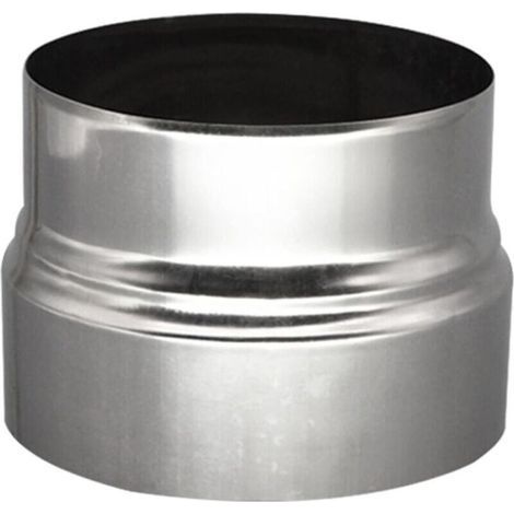 Réducteur de tuyau de poêle 120 mm à 110 mm - Raccord de poêle - En acier inoxydable - Réduction du tuyau de cheminée (1/5)