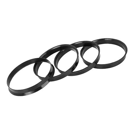 Car Wheel Centre Rings 74.1mm to 72.6mm Gap Plastic (1/4)