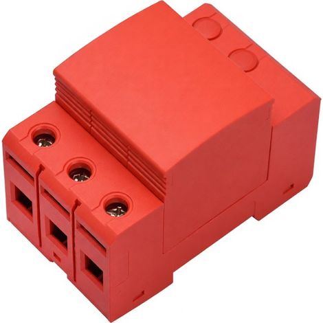 Überspannungsschutzgerät für 1000 V DC, 40 kA dreiphasiger Überspannungsableiter, für Photovoltaikanlagen (PV), DIN-Schienenmontage (1/5)