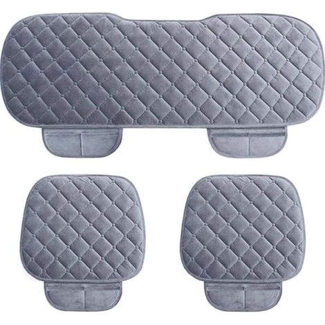 Bardusch-Coussins siège voiture antidérapants doux housse avant arrière sans dossier (1/4)