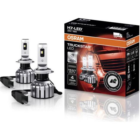Osram Automotive 64215DWTS-2HFB Lampadina LED Truckstar H7 16 W 24 V (1/3)