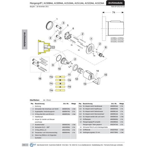 Ideal Standard Tope de temperatura y volumen, completo. , A860854NU