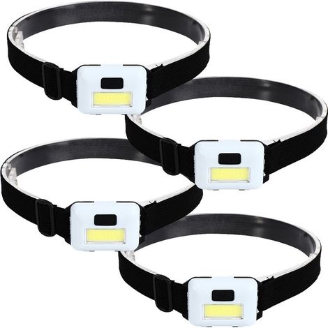 4morceau LED lamp headlamp torch, suitable to the adults and to the children. spotlight, lamp headlamp ultra-bright, white (1/5)