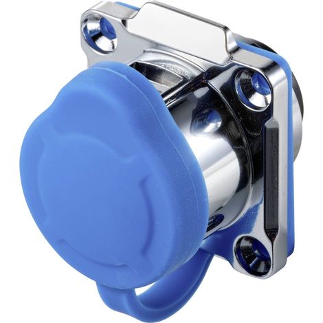 TRU COMPONENTS TC-12770476 Adaptateur argent, bleu (1/4)