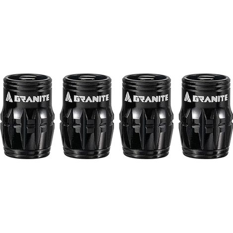 Bouchons Démonte-Obus Schrader, 4 Pcs (Noir) (1/5)