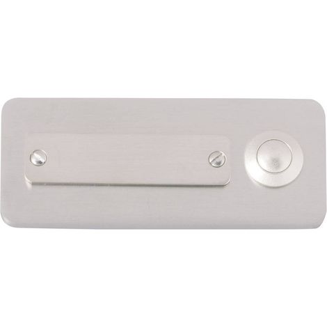 Heidemann 70121 plaque de sonnette acier inoxydable (1/2)