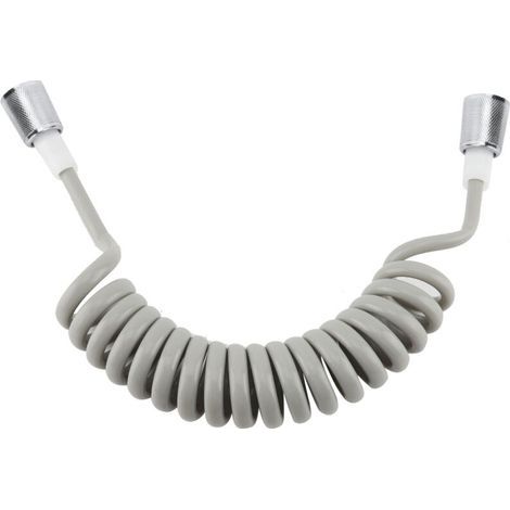 ABS Flexible Spring Shower Hose, for Plumbing, Toilets, Bidets, Spray Guns, Bathrooms (1/5)