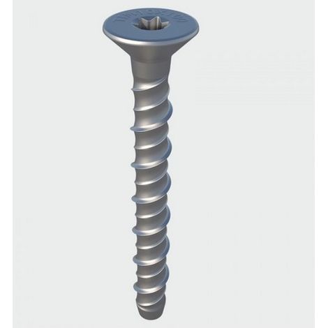 TIMCO Multi-Fix Bolt Countersunk Exterior Silver - 8.0 x 100/M10 (1/2)