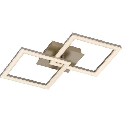 Luminaire plafonnier avec 2 panneaux LED, lampe de plafond (1/5)