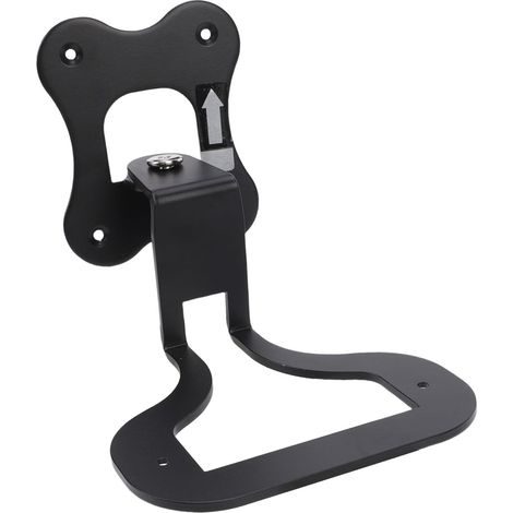 Support Mural de Haut-Parleur en Métal avec Angle Réglable, Installation Stable pour Haut-Parleur Enchant (Black) (1/5)
