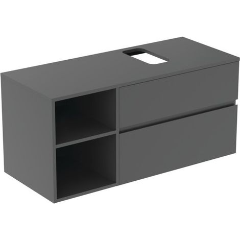 Ideal Standard E3508Y2 Meuble sous-lavabo Finesse, évacuation à droite (1/3)