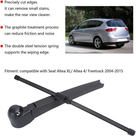 Bras D Essuie Glace Arriere - Pour Seat Altea XL Altea 4 Freetrack 2004 2015 - Ensemble De 2 Unites (1/4)