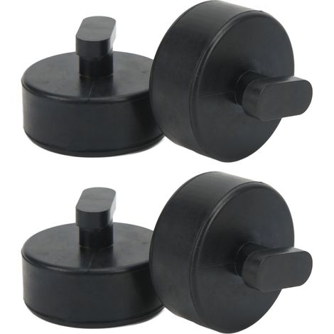 Lot de 4 patins de support de points de levage en caoutchouc, plus larges, pour Corvette C5, C6, C7, C8, GS et Z, offrant une friction statique accrue. (1/5)