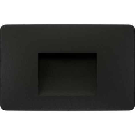 Beneito & Faure - Applique murale LED Mis Sq 3W - Applique murale carrée IP65 avec interrupteur 2700 K/3200 K/4000K - Noir