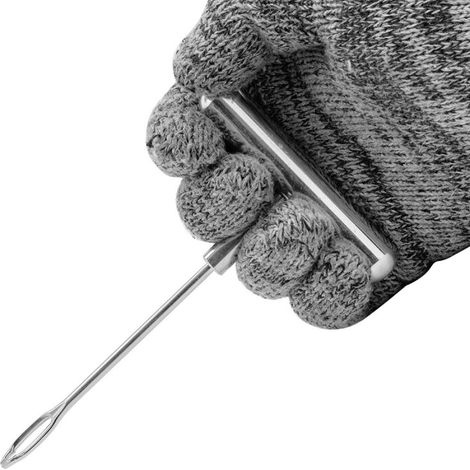Punzone per riparare pneumatici forati con corda vulcanizzatrice butilica (1/3)