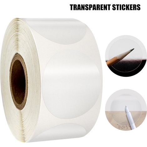 500 etichette adesive, etichette regalo, etichette per dolci, 500 pezzi su un rotolo, etichette sigillanti, etichette regalo, adesivi decorativi per confezioni (1/5)