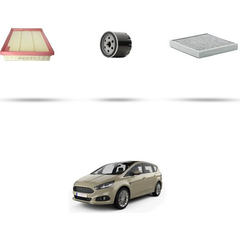 Kit tagliando 3 filtri compatibile con Ford S-Max II 2.5 Duratec 140kw dal 2021 (1/5)