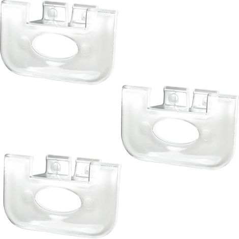 3 asas inalámbricas para persianas de nido de abeja, asas de repuesto de 3/4" para persianas celulares, compatibles con persianas inalámbricas Graber Bali y accesorios para persianas celulares (transp (1/5)