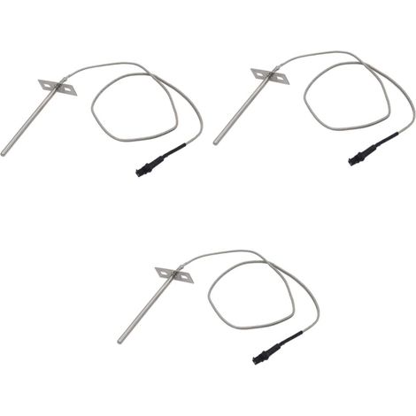 3 Pièces Sondes De Température Accessoires De Barbecue Accessoires Pour Granulés De Gril De Température Du Four Thermique De Température Du Gril Acier Capteur (1/5)