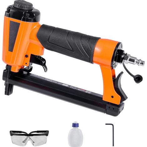 Agrafeuse pneumatique calibre 20 T50 pour agrafes de 10,8 mm, pression de 70 à 110 PSI, idéale pour le bois et le bricolage. (1/5)
