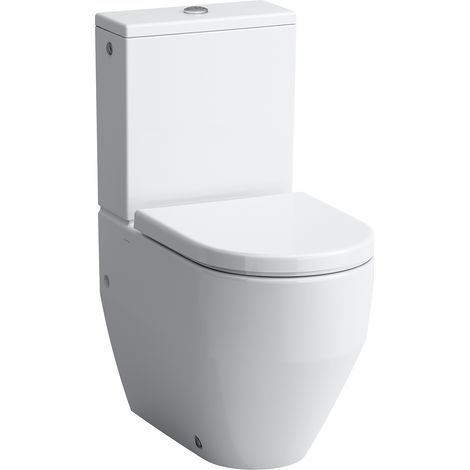 LAUFEN PRO Stand-WC, Tiefspüler, für Aufsatz-Spülkasten, (1/5)