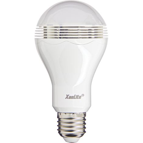 Xanlite – Ampoule LED E27 SONOLUX A65 6,8W (28W eq.) – Haut-parleur bluetooth – SE300SPR
