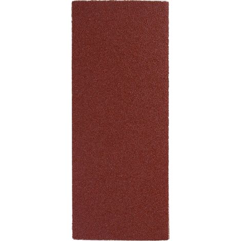 Confezione da 10 tamponi abrasivi, 93 x 230 mm, grane Assortimento Centrale Brico