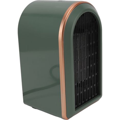 Chauffage électrique vertical PTC avec ventilateur chauffant en céramique, chauffage électrique portable, UE 220-240 V, vert (1/5)