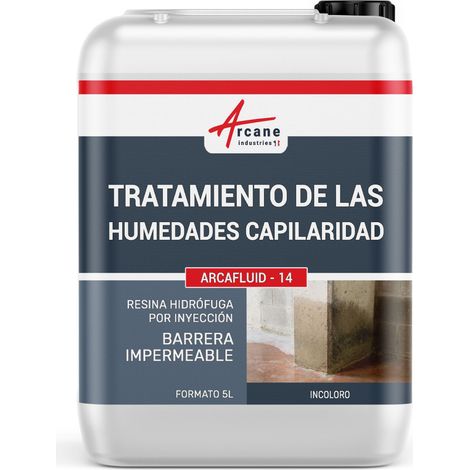 Tratamiento antihumedad para paredes húmedas, Barrera impermeable ARCAFLUID - 14