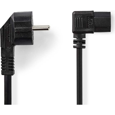 Nedis Cable de alimentación IEC-320-C13 2 m negro