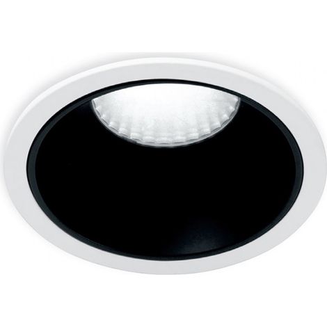 Faretto incasso gea led celia gfa1010c nero lampada soffitto moderna