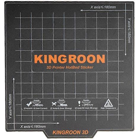 1. Flexible Magnetplatte für das Heizbett von 3D-Druckern, wiederverwendbarer Klebeaufkleber 18x18cm – Magnetische Hintergrundfolie für den 3D-Druck. (182 Zeichen)