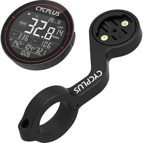 VURAHOME - Support de montage de vélo avec ordinateur de vélo GPS sans fil Compteur de vitesse de vélo IPX6 (Set A) (1/5)