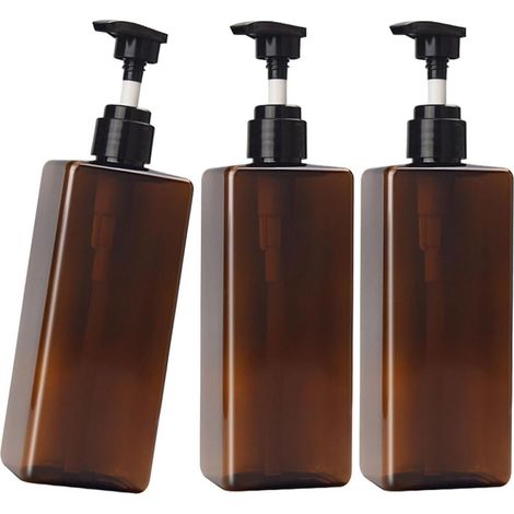 Simple Design Wide Mouth Dispenser Bottles for Shampoo and (1/5)