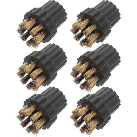 Ensemble de têtes de brosse pour nettoyeur vapeur (6 pièces) pour le nettoyage et l'utilisation. (1/5)