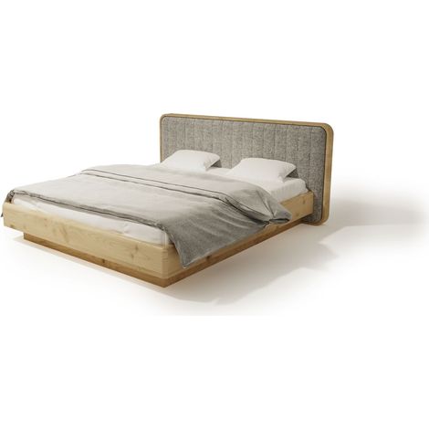LETTO IMBOTTITO SENSE ONE 160x200 SOLIK ROVERE NATURALE