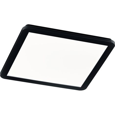 Plafoniera da Interno a LED in Plastica Nero Opaco (1/2)