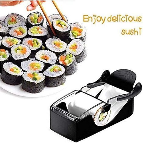 Machine A Rouleau Sushi - Rouleau Pour Fabrication Sushi Maison - Convient Debutants Et Professionnels - 1 Piece (1/4)