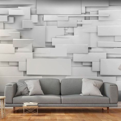 Papier peint espace abstrait - 200 x 140 cm (1/4)