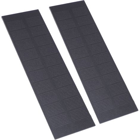 Lot de 2 modules solaires monocristallins en silicium (1 W, 5 V) pour petits projets d'éclairage domestique et de jardin. (1/5)