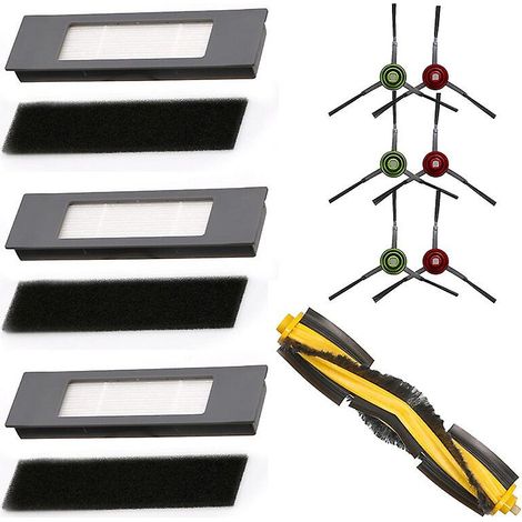 Brosse principale, brosses latérales, éponges, filtres pour aspirateur Ecovacs Deebot Ozmo 950 et 920 : accessoires de rechange (1/2)