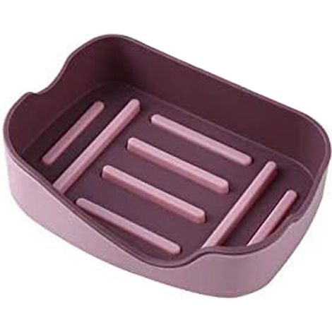 Porte-savon mural en plastique / plateau de rangement / accessoire de salle de bain (1/5)
