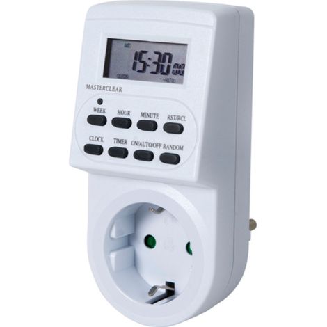 Programmateur électrique numérique hebdomadaire DUOLEC PD-1 - talla (1/2)