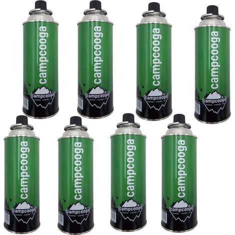 8x Butan Gas Kartusche 4,16L Gaskartuschen Bunsenbrenner Campingkocher je 227g (1/3)