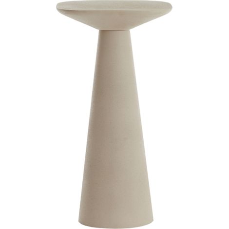 Light & Living kompakte Beistelltisch ABALA matt Creme – 28x28x53