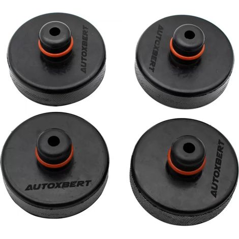 Jack Pad - Caoutchouc - Pour Points De Levage Automobiles - Compatible Tesla Model 3 S X Y - Lot De 4 (1/5)